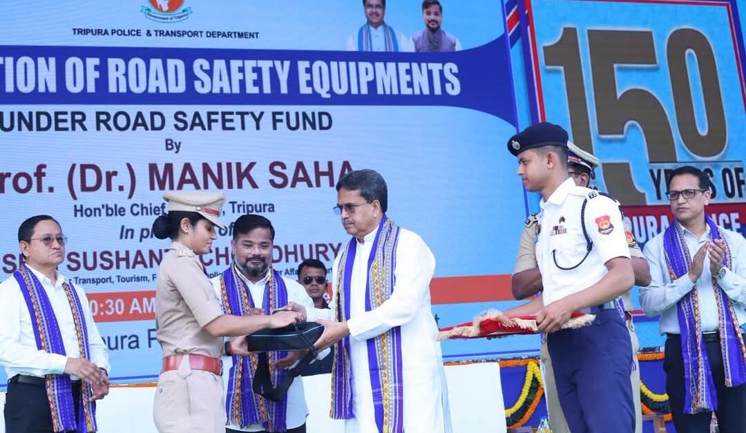 ত্রিপুরায় সড়ক দুর্ঘটনা ও প্রাণহানি হ্রাস পেয়েছে, দাবি মুখ্যমন্ত্রী মানিক সাহার