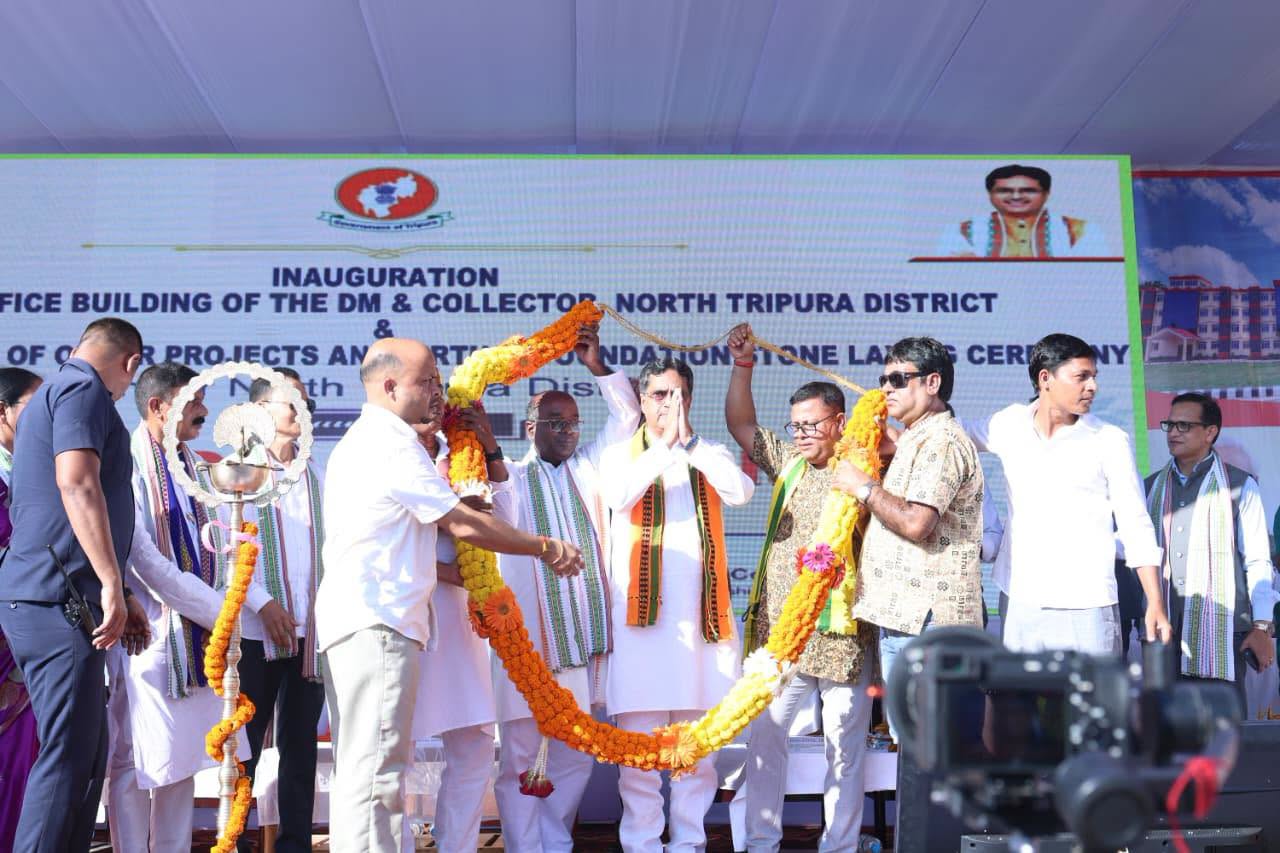 ধর্মনগরে ৪১টি উন্নয়নমূলক প্রকল্পের উদ্বোধন ও শিলান্যাস মুখ্যমন্ত্রীর, ব্যয় ৬০০ কোটিরও বেশি