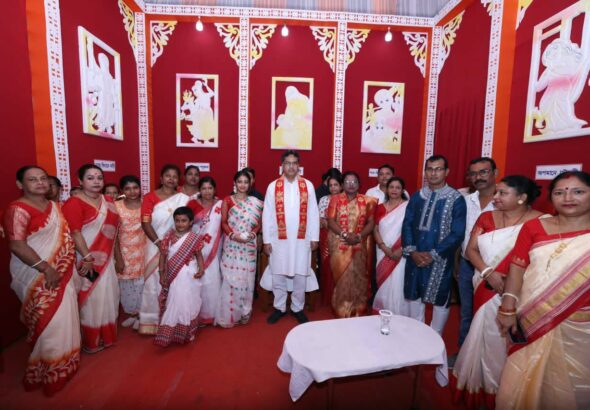 Agartala Welcomes Durga Puja Early as Festive Pandals Open to the Public