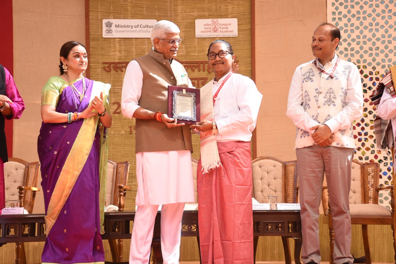Tripura’s Raju Mog Honoured with Ustad Bismillah Khan Yuva Puraskar 2025