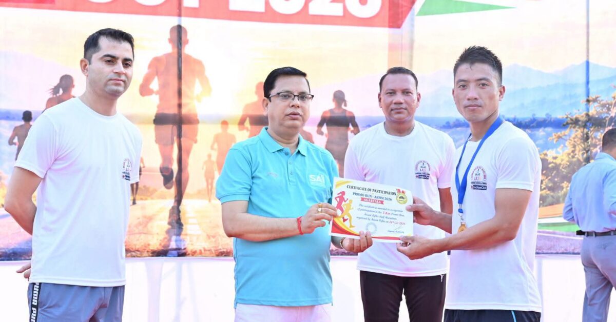Encouraging Healthy Living: Assam Rifles Organizes Vibrant Fitness Run in Agartala