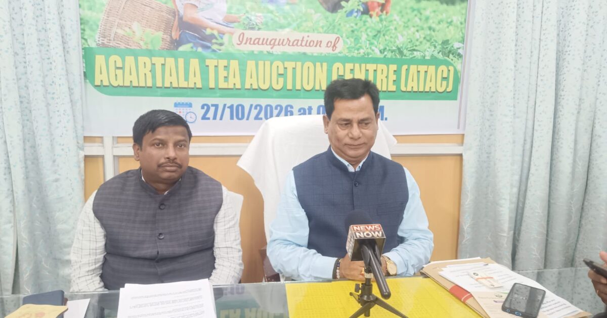 Tripura Expands India’s Tea Market as 5th State to Launch Own Auction Centre