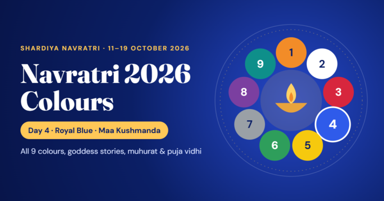 Navratri 2026 Colours: Today’s Colour, Full 9-Day List, Dates, Goddess & Puja Guide