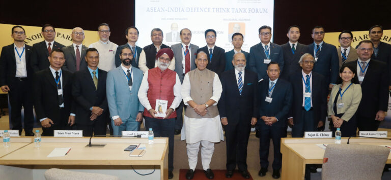 Rajnath Singh Keynotes Inaugural ASEAN-India Defence Think Tank Dialogue at MP-IDSA