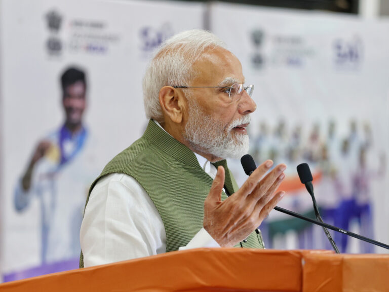 PM Felicitates Indian Contingent Ahead of Asian Games 2026