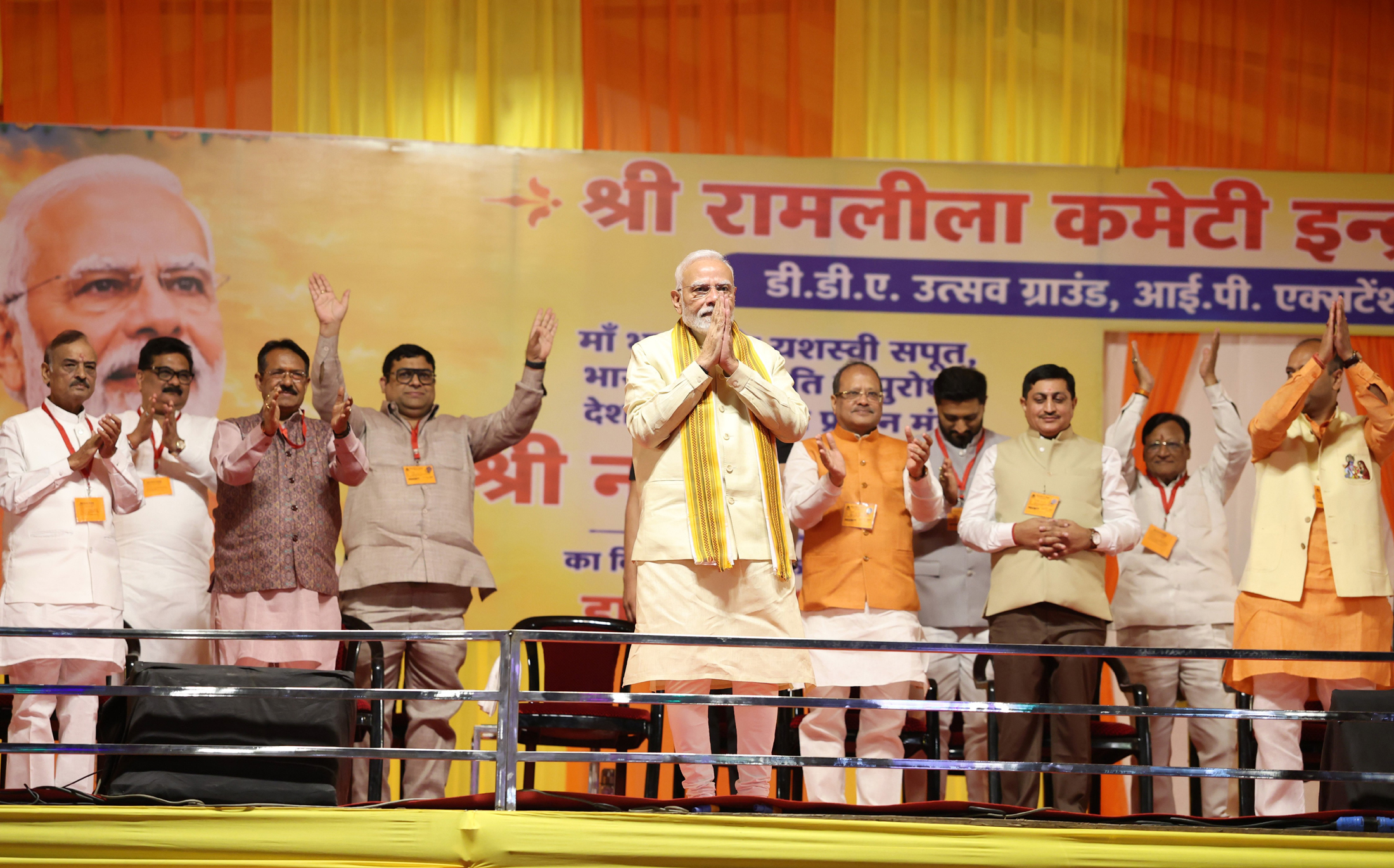 Prime Minister Participates in Vijaya Dashami Festivities at DDA Utsav Ground