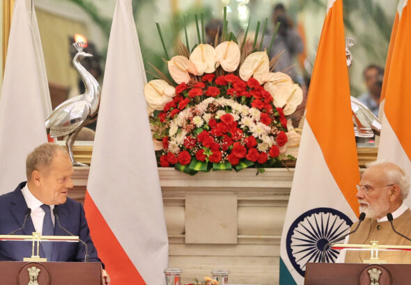 PM Modi and Polish PM Donald Tusk Address Joint Press Conference at Hyderabad House