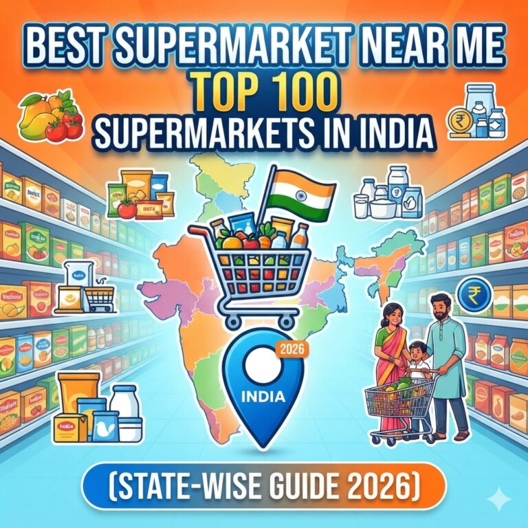 Best Supermarket Near Me: Top 100 Supermarkets in India (State-Wise Guide 2026)